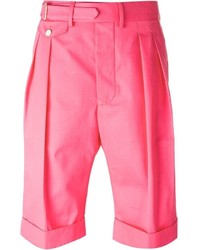 Мужские ярко-розовые шорты от Lardini