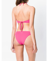 Ярко-розовый бикини-топ от Fisico