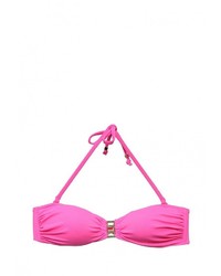 Ярко-розовый бикини-топ от Marie Meili