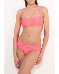 Ярко-розовый бикини-топ от Seafolly