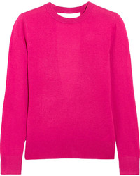 Женский ярко-розовый вязаный свитер от MICHAEL Michael Kors