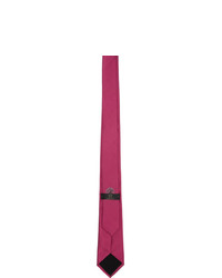 Мужской ярко-розовый галстук от Versace