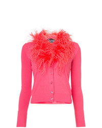 Женский ярко-розовый кардиган от Boutique Moschino