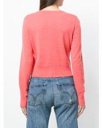 Женский ярко-розовый кардиган от N.Peal