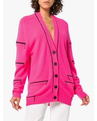 Женский ярко-розовый кардиган от Christopher Kane