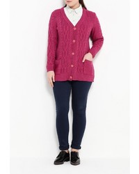 Женский ярко-розовый кардиган от Milana Style