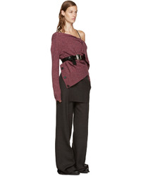 Женский ярко-розовый кардиган от Yang Li