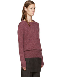 Женский ярко-розовый кардиган от Yang Li