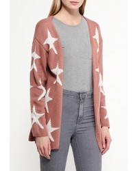 Женский ярко-розовый кардиган от Please