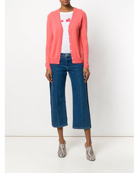 Женский ярко-розовый кардиган от N.Peal