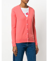 Женский ярко-розовый кардиган от N.Peal