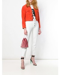 Ярко-розовый клатч с украшением от Ca&Lou