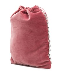 Ярко-розовый клатч с украшением от Ca&Lou