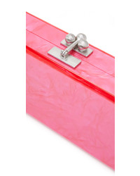 Ярко-розовый клатч от Edie Parker