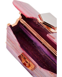 Ярко-розовый клатч от Jimmy Choo