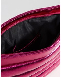 Ярко-розовый клатч от Asos