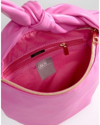 Ярко-розовый клатч от Asos