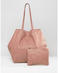 Ярко-розовый клатч от Asos