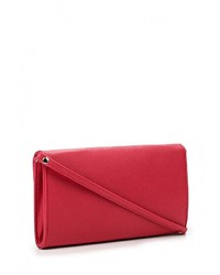 Ярко-розовый кожаный клатч от Modis