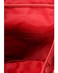 Женский ярко-розовый кожаный рюкзак от Braccialini