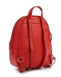 Женский ярко-розовый кожаный рюкзак от Labbra