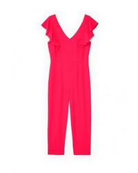 Ярко-розовый комбинезон от Mango