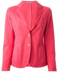 Женский ярко-розовый пиджак от Boglioli
