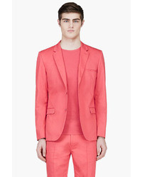 Мужской ярко-розовый пиджак от Calvin Klein