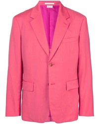 Мужской ярко-розовый пиджак от Comme Des Garcons Homme Plus