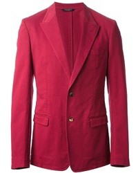 Мужской ярко-розовый пиджак от Dolce & Gabbana