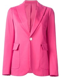 Женский ярко-розовый пиджак от Dsquared2