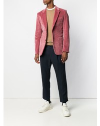 Мужской ярко-розовый пиджак от Ami