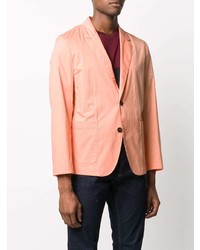 Мужской ярко-розовый пиджак от BOSS