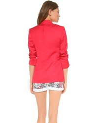 Женский ярко-розовый пиджак от Surface to Air