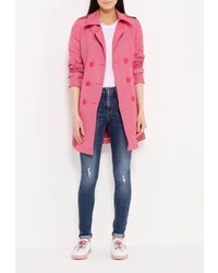 Женский ярко-розовый плащ от ADD