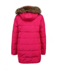 Женский ярко-розовый пуховик от Conver