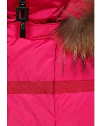 Женский ярко-розовый пуховик от Conver