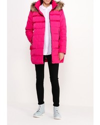 Женский ярко-розовый пуховик от Conver