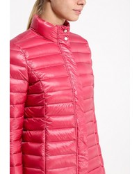 Женский ярко-розовый пуховик от Tommy Hilfiger