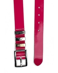 Женский ярко-розовый ремень от Armani Jeans