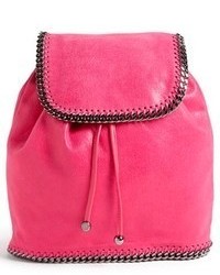 Ярко-розовый рюкзак