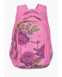 Женский ярко-розовый рюкзак с принтом от Grizzly