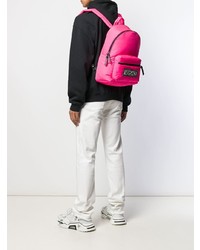 Мужской ярко-розовый рюкзак от Versace