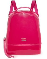 Женский ярко-розовый рюкзак от Furla