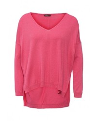 Женский ярко-розовый свитер с v-образным вырезом от Baon