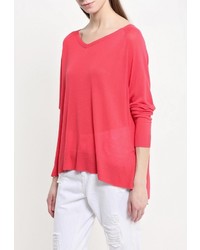 Женский ярко-розовый свитер с v-образным вырезом от MAX&amp;Co