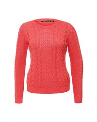 Женский ярко-розовый свитер с круглым вырезом от Befree