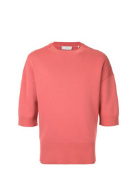Мужской ярко-розовый свитер с круглым вырезом от Cerruti 1881