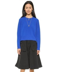 Женский ярко-розовый свитер с круглым вырезом от Marc by Marc Jacobs