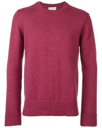 Мужской ярко-розовый свитер с круглым вырезом от Officine Generale
